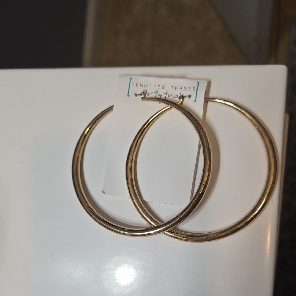 Gold Hoop Earrings